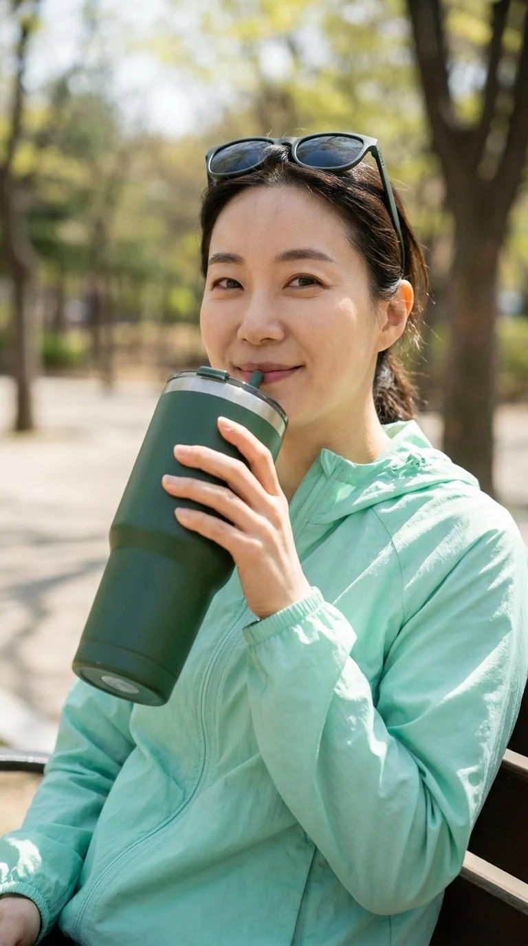 실제 사용 후기 씬 3