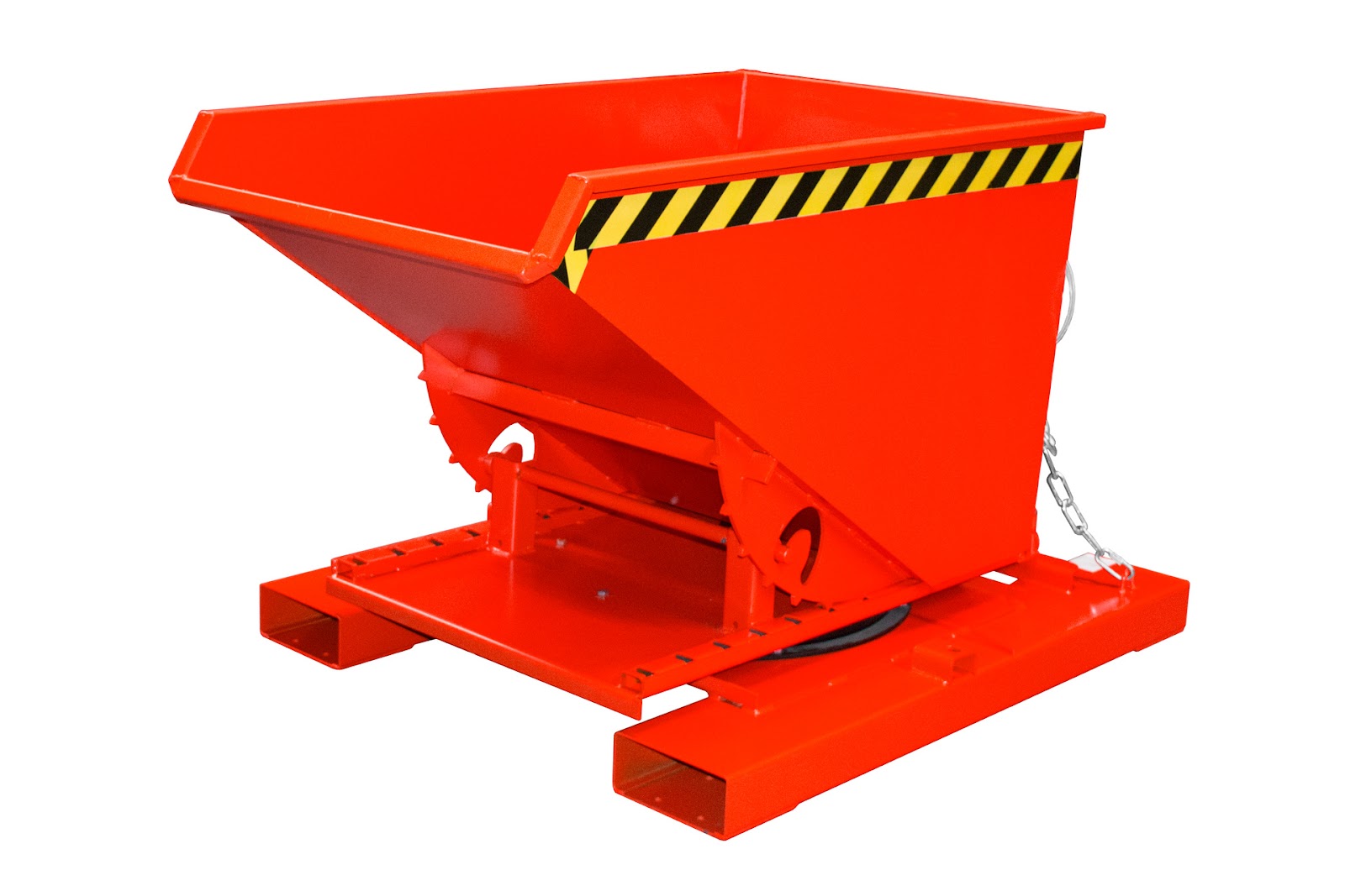 Kiepcontainer 3S 300, gelakt, Vuurrood