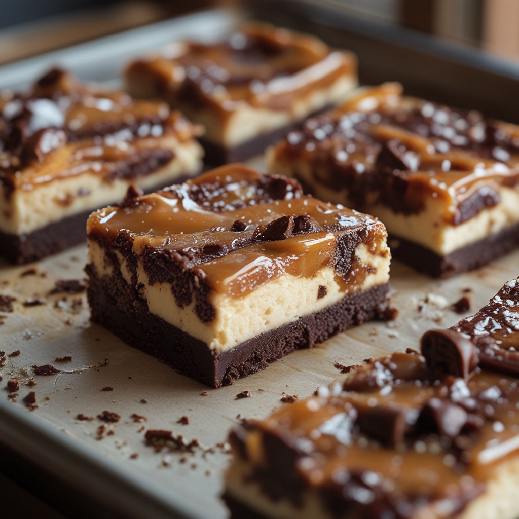 Milky Way Caramel Cheesecake Brownies Recipe | Decadent Homemade Dessert