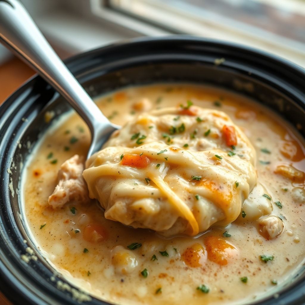 Slow Cooker Creamy Chicken Parmesan Soup Recipe – Easy & Kid-Friendly