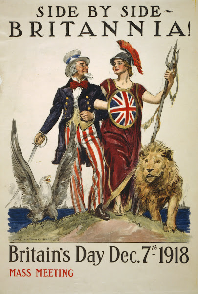 Side By Side  Britannia Britains Day Dec 7th 1918