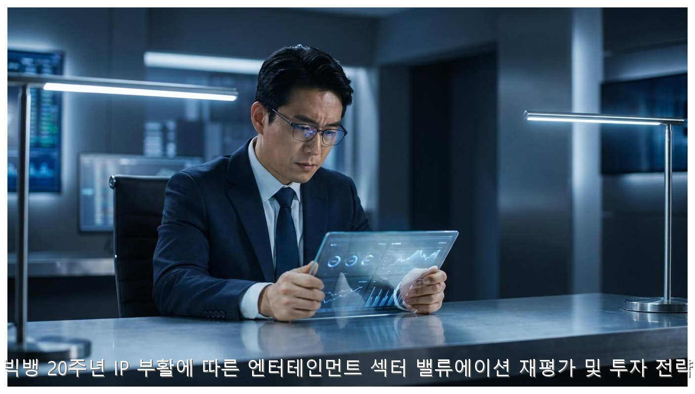 빅뱅 20주년 IP 부활에 따른 엔터테인먼트 섹터 밸류에이션 재평가 및 투자 전략 핵심 안내 및 분석 인포그래픽 (4)