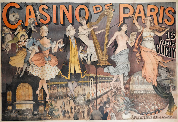 Casino De Paris  16  Rue De  Clichy 1890