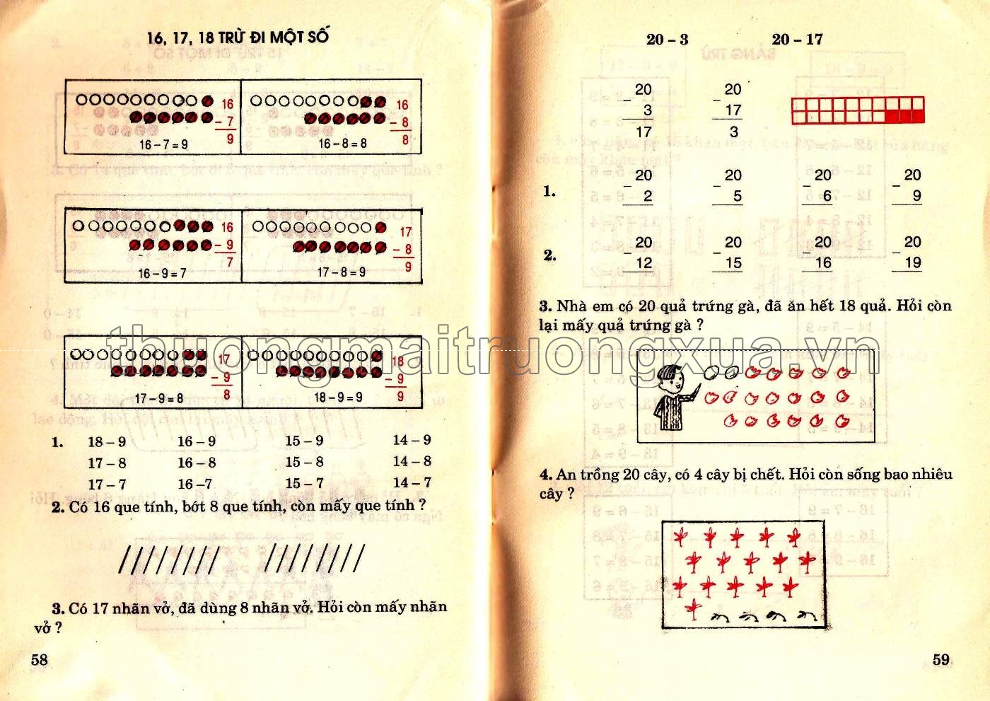 Toán 1 phổ cập (1994) - Trang 58