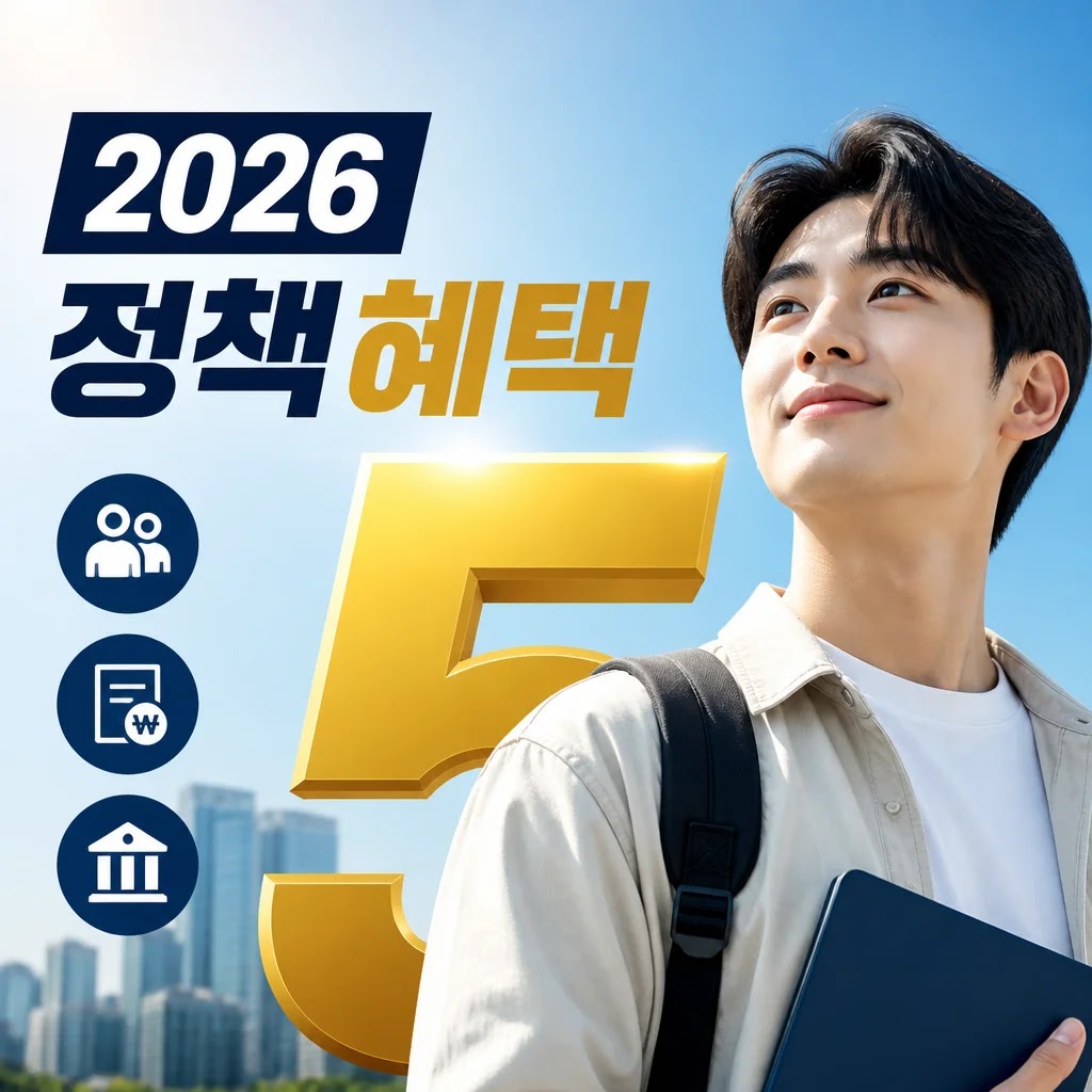 2026년 청년정책 혜택 5가지로 확인하기