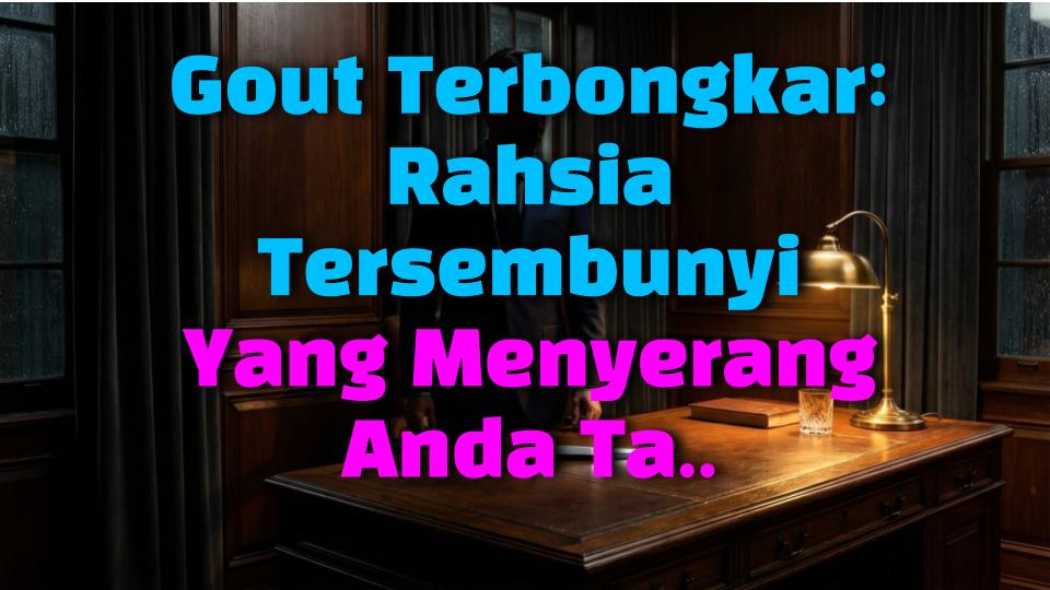 Gout Terbongkar: Rahsia Tersembunyi Yang Menyerang Anda Tanpa Sedar!