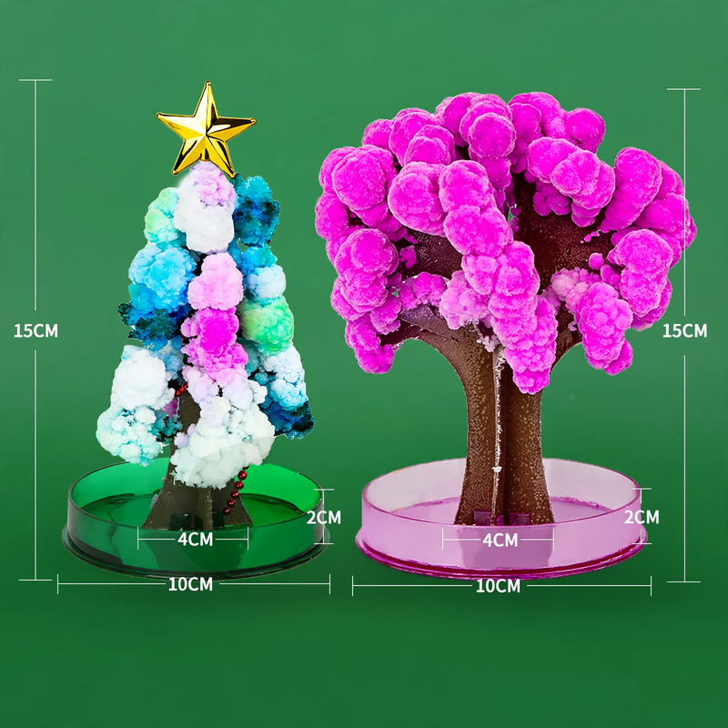 Kristall-Weihnachtsbaum zum Selberzüchten, 15 cm