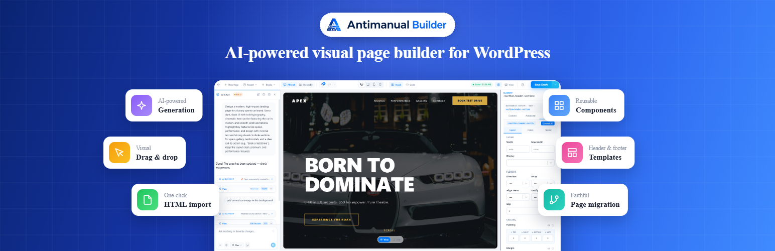 Antimanual Builder (Spider Themes) deal