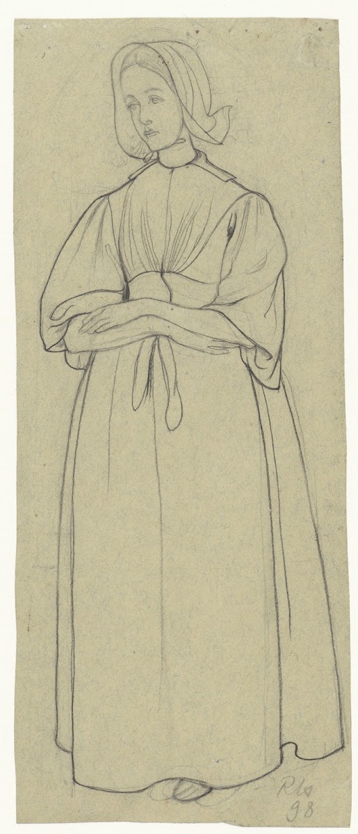 Staande Huizer Meisje 1898