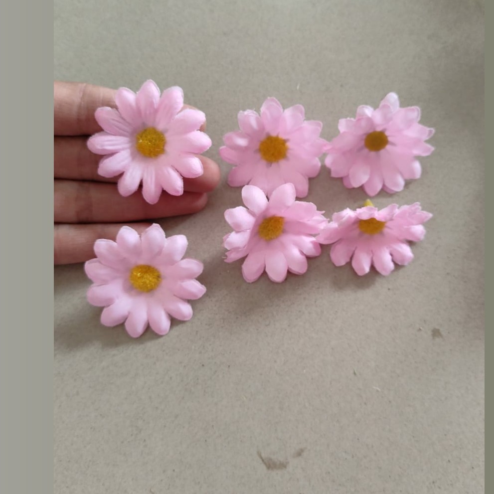 Baby Pink Flower pack of 6