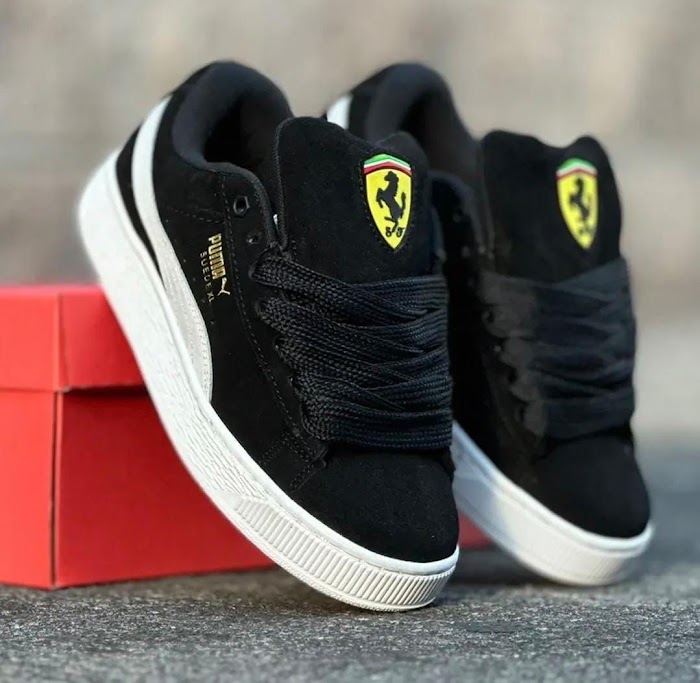 Puma Suede XL Ferrari Negro 2