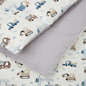 Children's changeable bedding set 4 el Twins Satin Limited Car