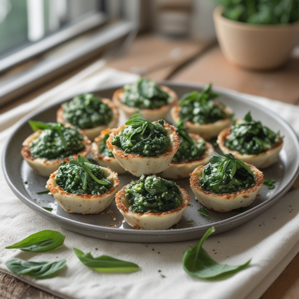 20-Minute Spinach Ricotta Bites Recipe – Irresistibly Easy Appetizer for Quick Snacks