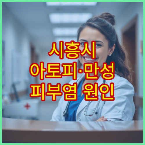 시흥시 아토피·만성 피부염 원인 검사와 단계별 치료 피부과 안내