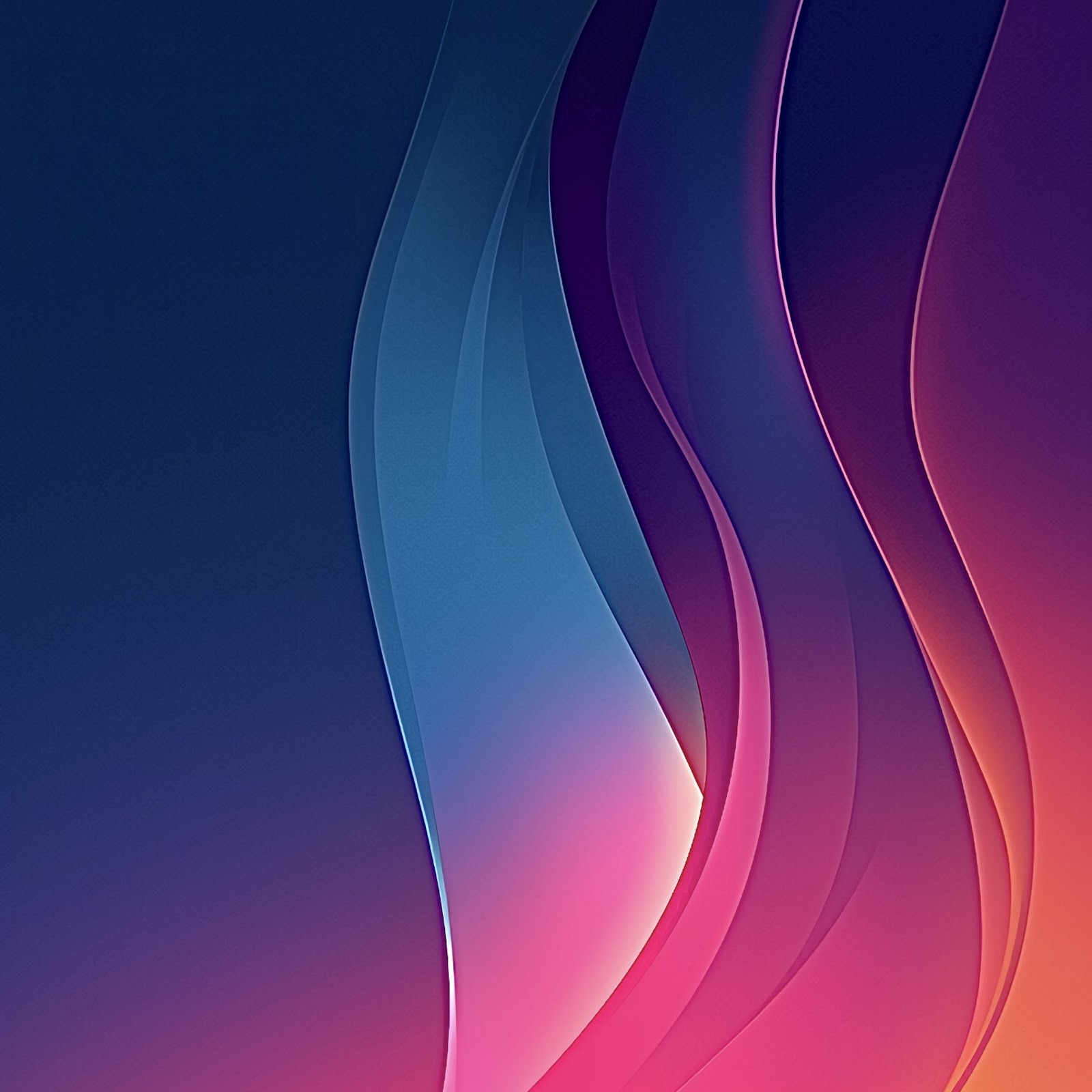 Download Abstract, Gradient, Curve, Mobile 2K iPhone