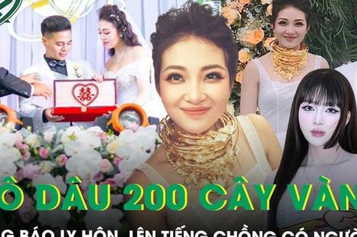 'Cô dâu 200 cây vàng' bất ngờ thông báo ly hôn, lên tiếng về chuyện chồng nhắn tin với người khác - Báo Sức Khỏe &amp; Đời Sống