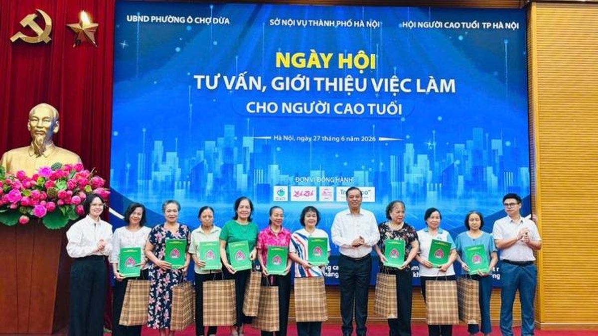 Ngày hội việc làm dành cho người cao tuổi - Đài Phát thanh và truyền hình Hà Nội
