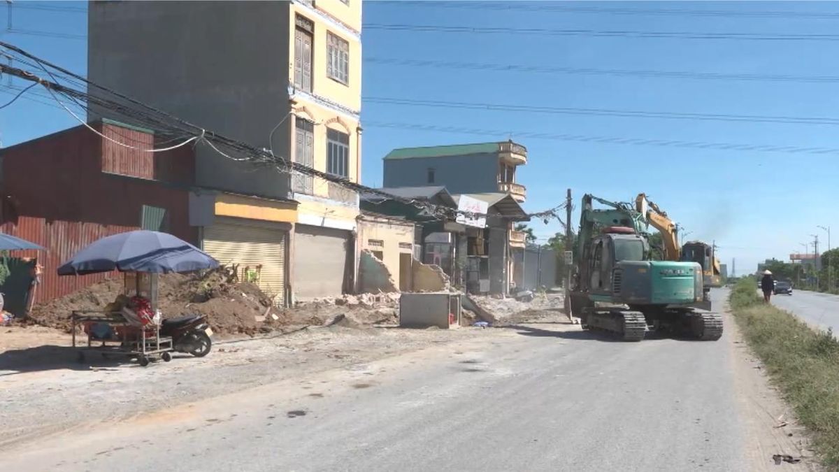 Xã Thanh Oai bảo đảm an toàn thi công dự án mở rộng Quốc lộ 21B - Đài Phát thanh và truyền hình Hà Nội