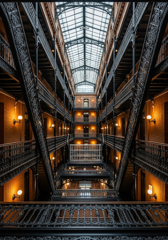 Victorian Atrium Symmetry