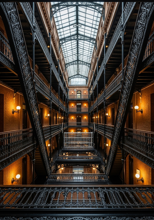 Victorian Atrium Symmetry