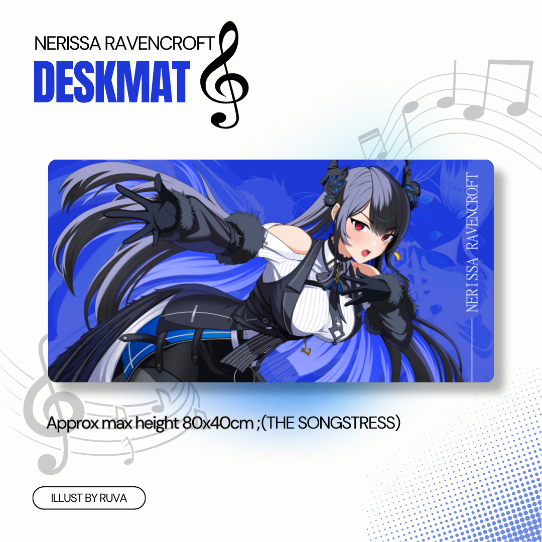 Nerissa Ravencroft Deskmat by Ruva