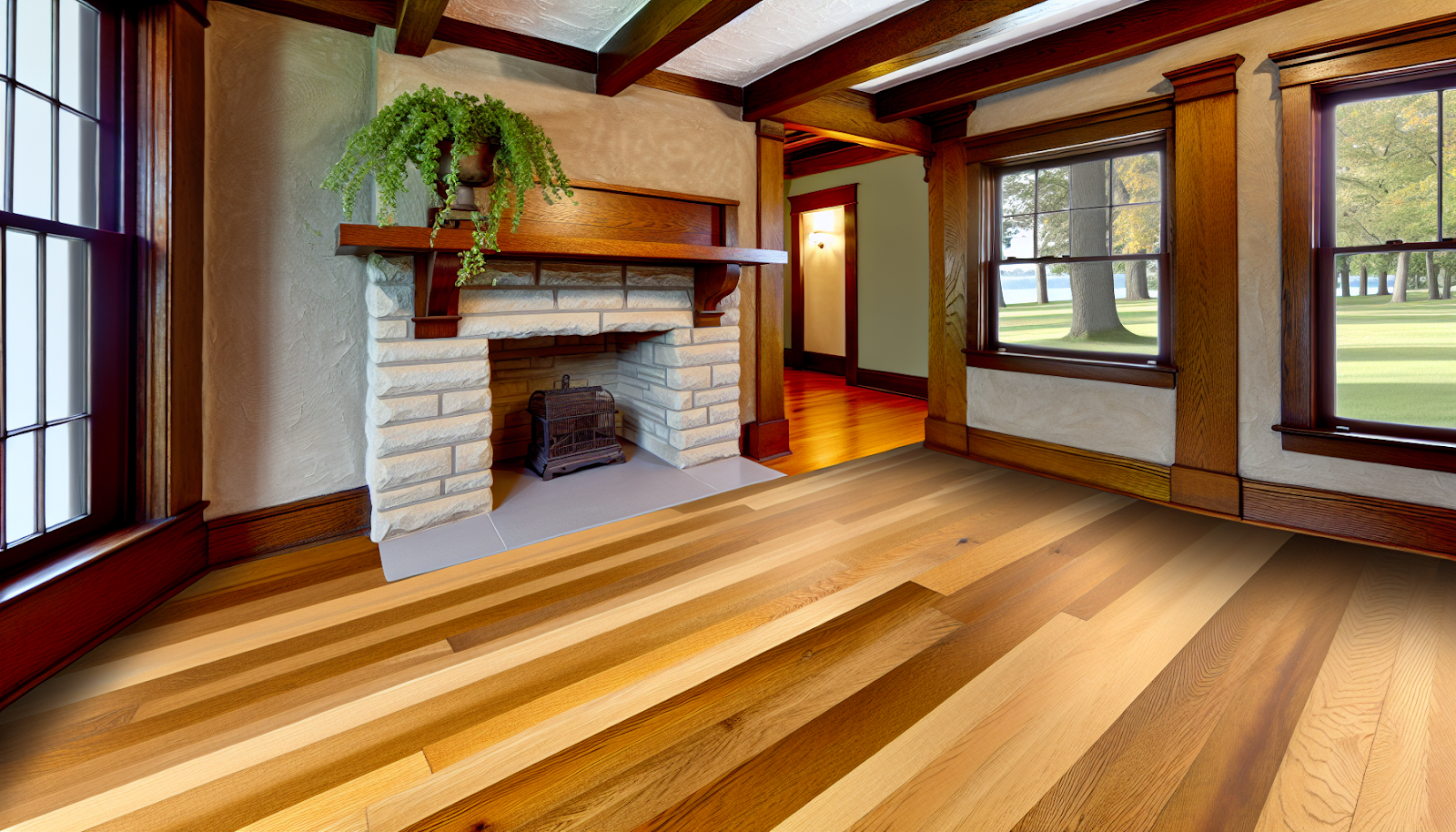 Amish-Crafted Hardwood Floors in Winona Lake