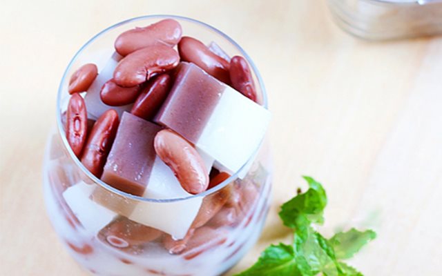 Chè Đậu Đỏ Thạch Dừa