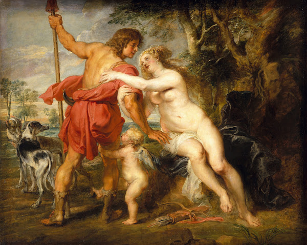 Venus and Adonis Probably Mid 1630s