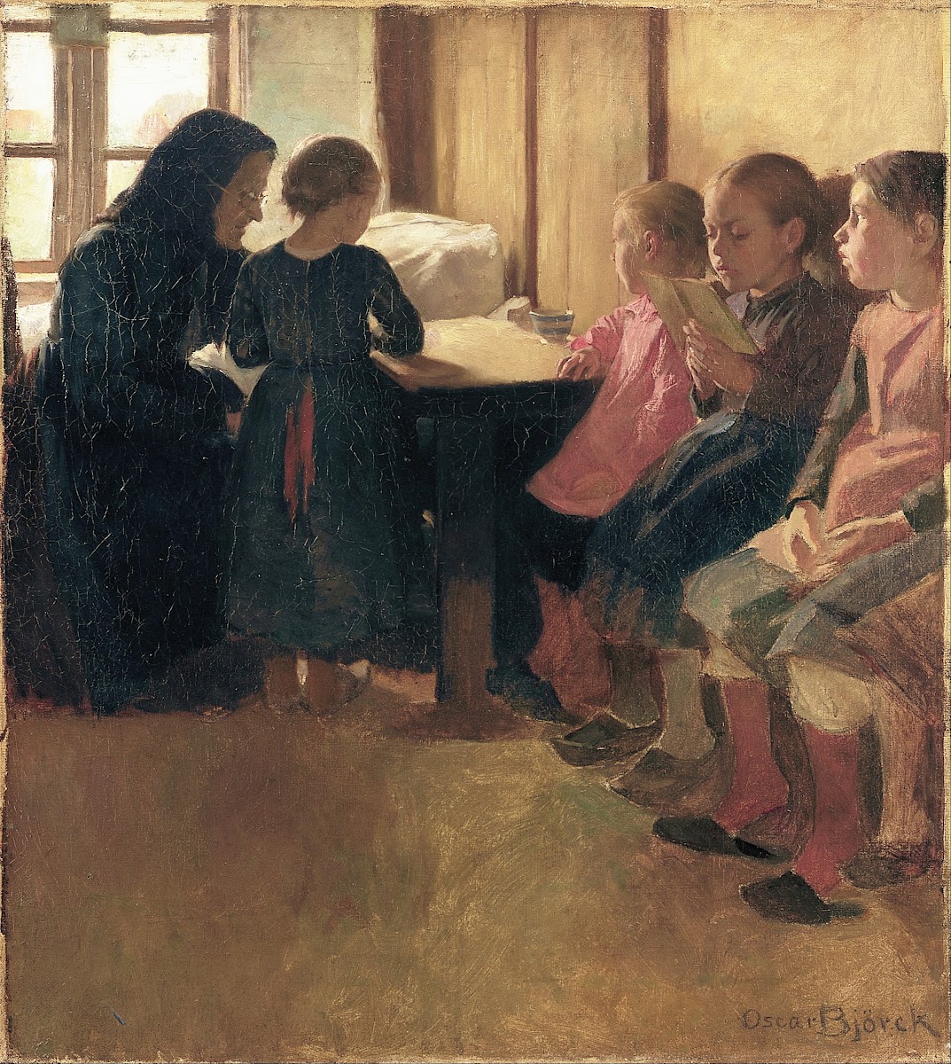 Madam Henriksens School For Girls In Skagen 1884