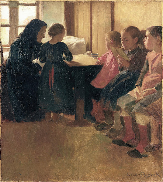 Madam Henriksens School For Girls In Skagen 1884