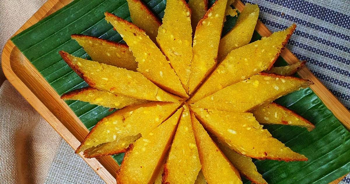 Bánh khoai mì sầu riêng nướng