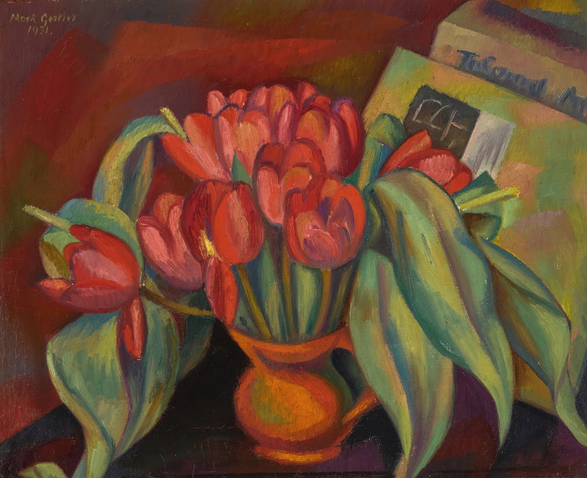 Still Life with Red Tulips 1931