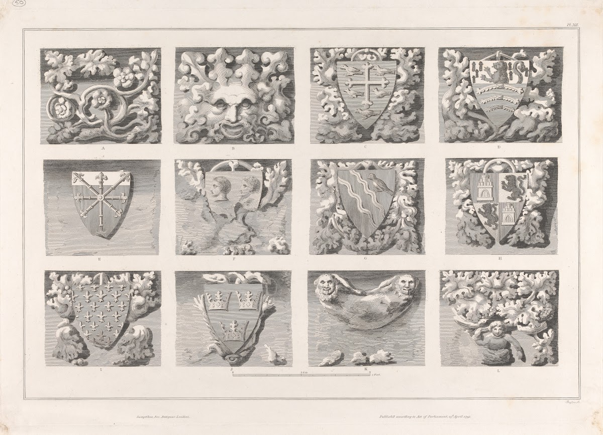 Plate XII St Stephens Chapel 1795