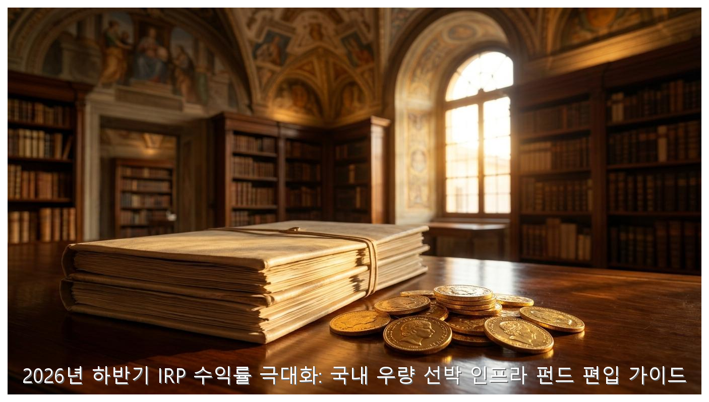 2026 IRP 선박 펀드 배당 필승법 핵심 안내 및 분석 인포그래픽 (5)