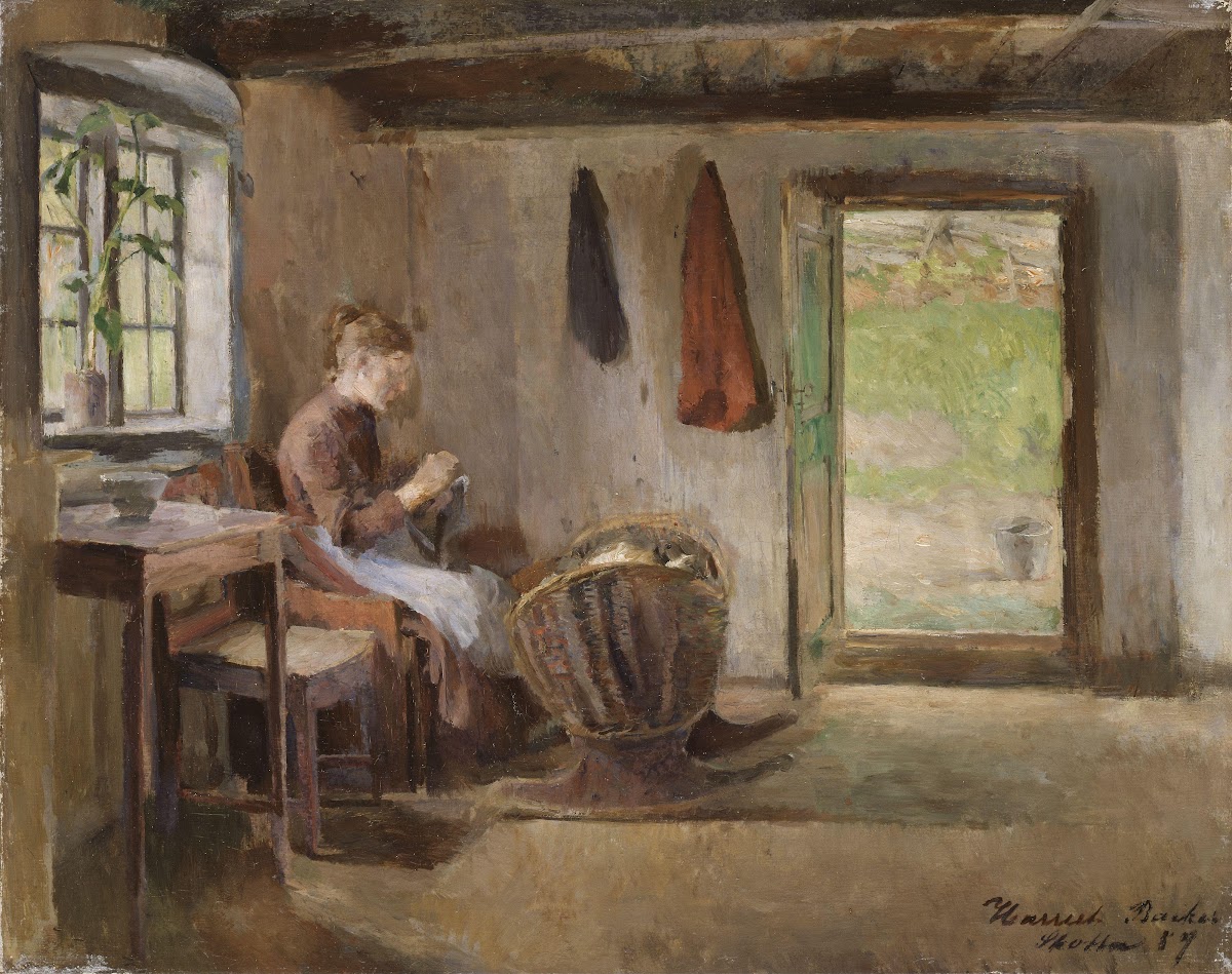 Farm Interior Skotta in Bærum 1887
