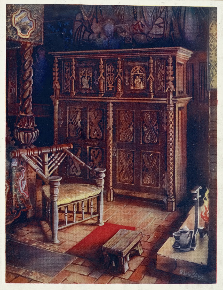 The kings room Oxburgh Hall Norfolk 1910   1911