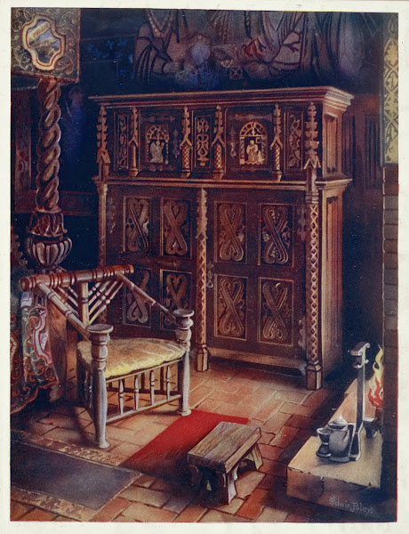 The kings room Oxburgh Hall Norfolk 1910   1911