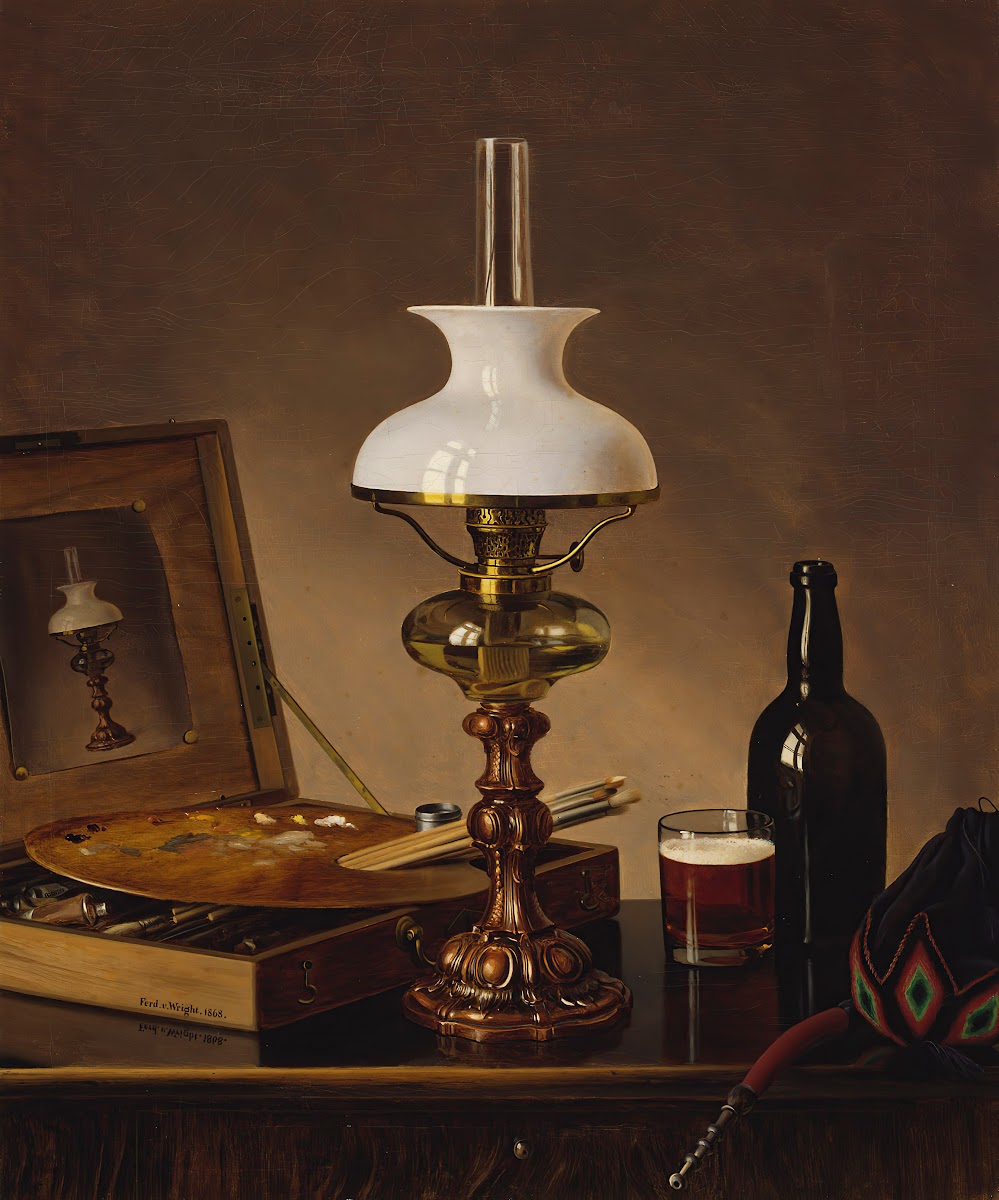Still Life In The Atelier 1868