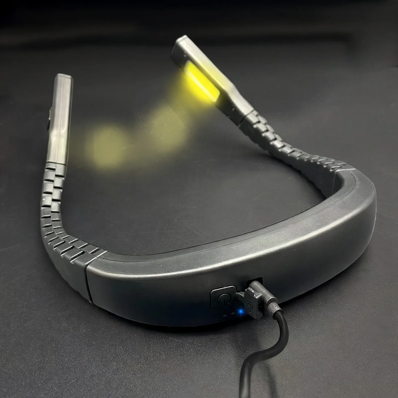 LED-Nacken-Leselampe mit drei Farbtemperaturen