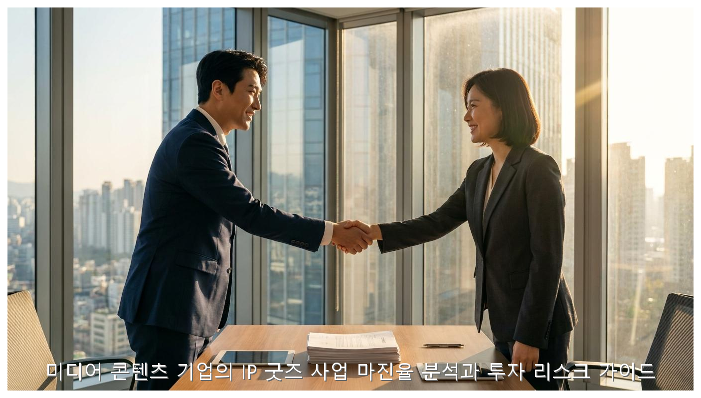 미디어 콘텐츠 기업의 IP 굿즈 사업 마진율 분석과 투자 리스크 가이드 핵심 안내 및 분석 인포그래픽 (7)