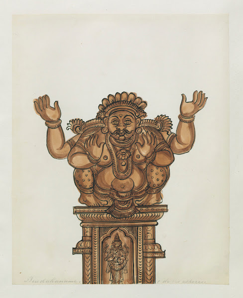 Paintings from the Chidambaram Shrine Pl087 1820 1830