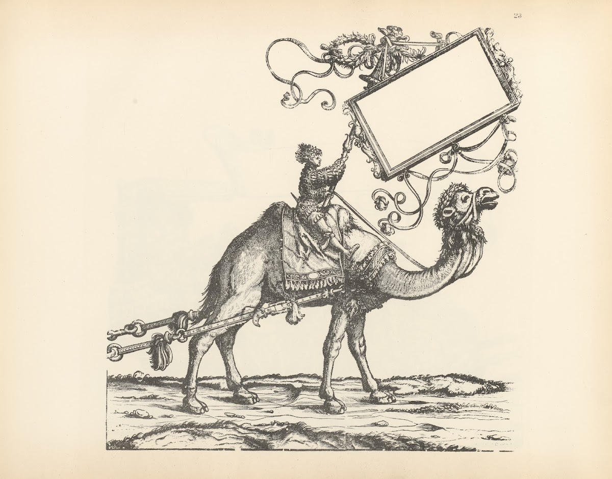 The Triumphs of the Emperor Maximilian I Pl23