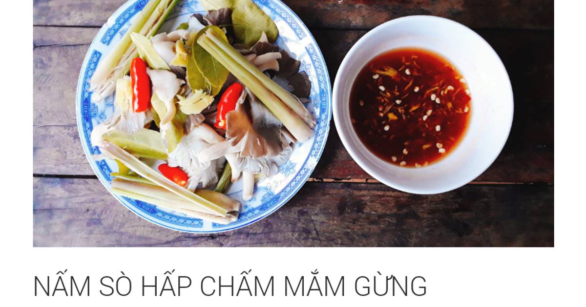 Nấm sò hấp chay