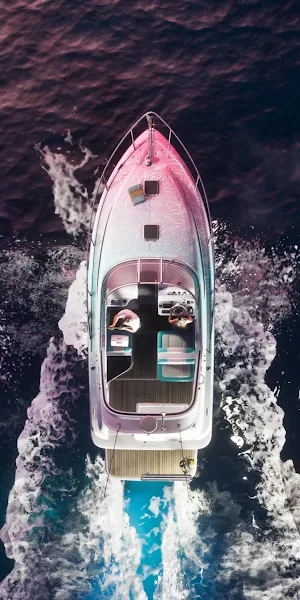 Grand Theft Auto VI Boat Chase 4K Wallpaper Background