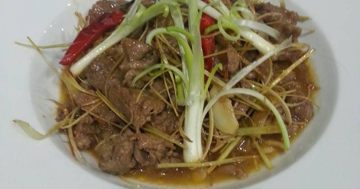 Bò xả ớt