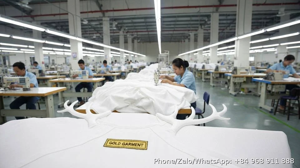 white stag clothing - Gold Garment Vietnam