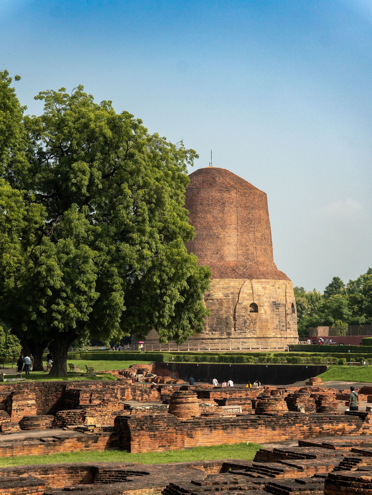 Dhamek Stupa at Sarnath Varanasi