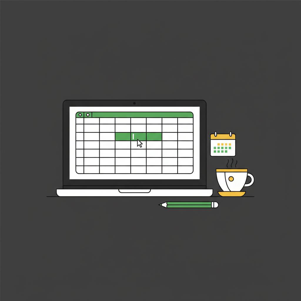 Minimalist 2D vector desktop with laptop CRM spreadsheet calendar and coffee cup in Finance Police colors how can i get started in real estate