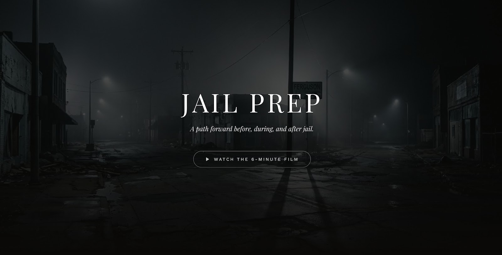 Jail Prep Website