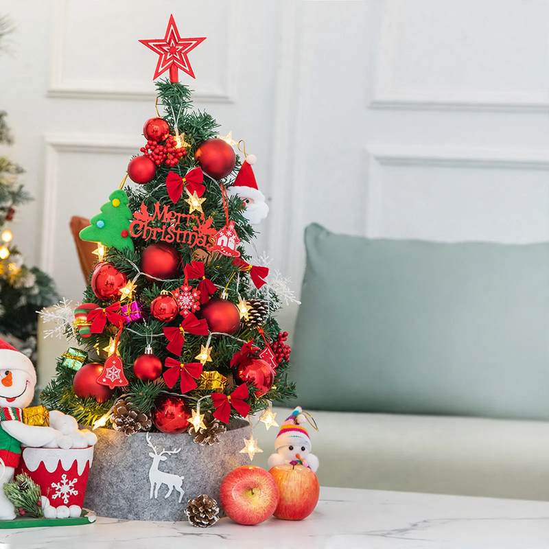 Mini Christmas tree set for the table